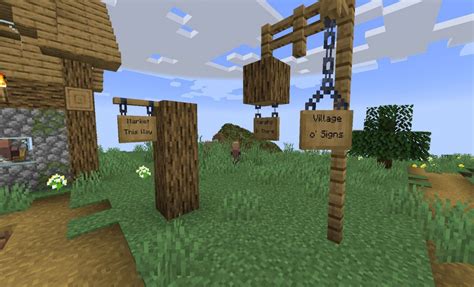 minecraft panneau